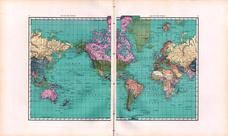 World Map, Richland County 1897